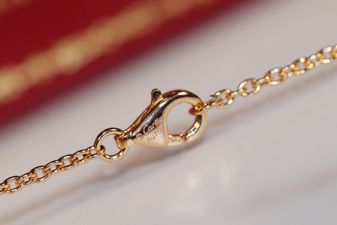 TimiLOVE NECKLACE PINK GOLD AND SILVER