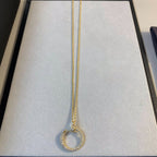 TimiJUSTE NECKLACE GOLD DIAMONDS