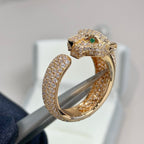 TimiPANTHERE PINK GOLD DIAMOND RING
