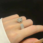 TimiPANTHERE 5.5MM ALL DIAMOND RING