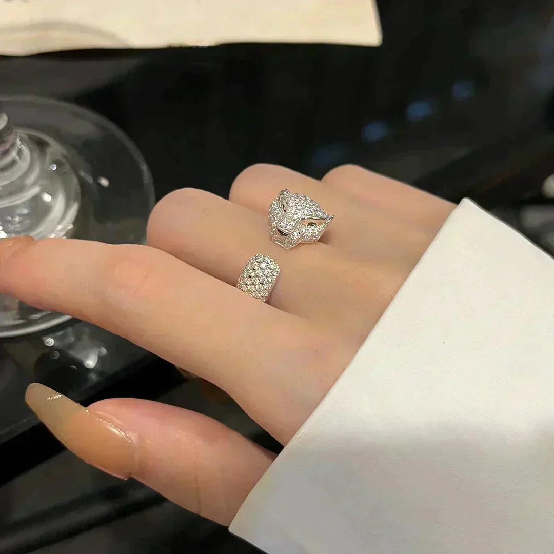 TimiPANTHERE 5.5MM ALL DIAMOND RING