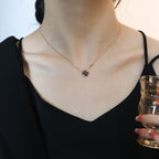 TimiSUN PEDANT PINK GOLD 1 DIAMOND NECKLACE
