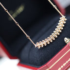 TimiCLASH PINK GOLD NECKLACE