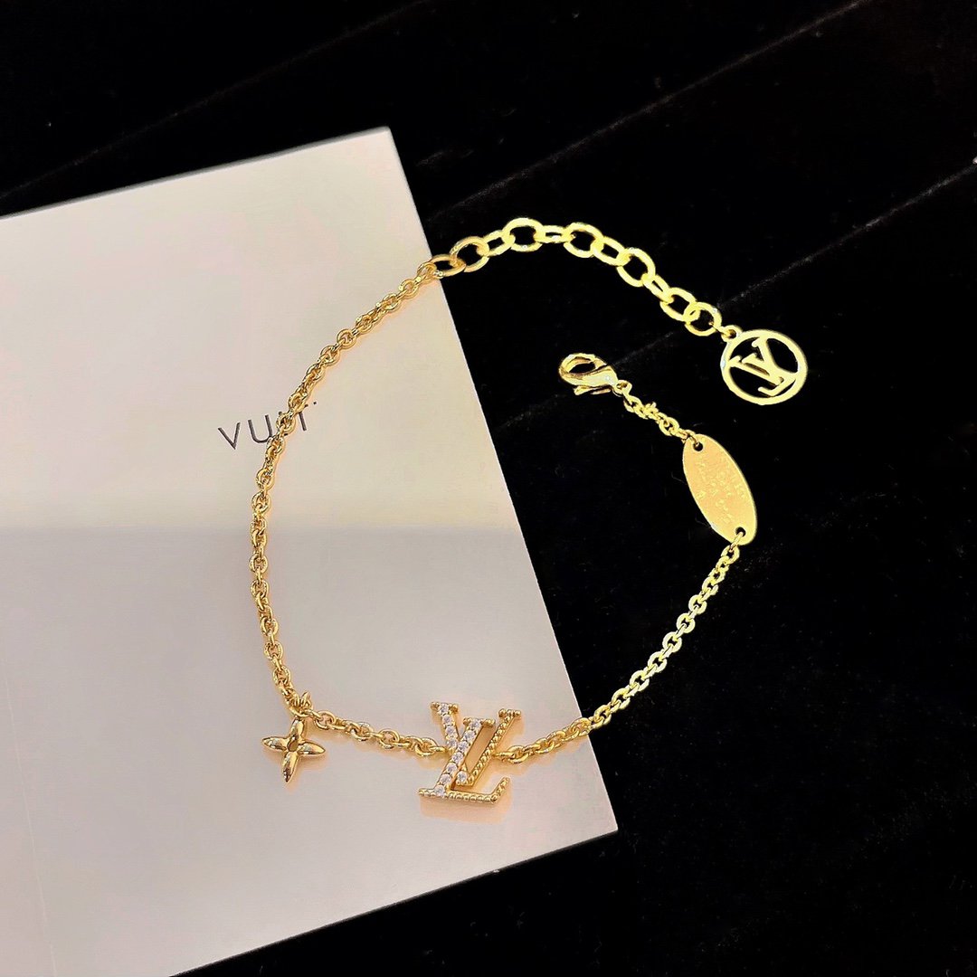 TimiLOGO STAR MOTIF GOLD BRACELET