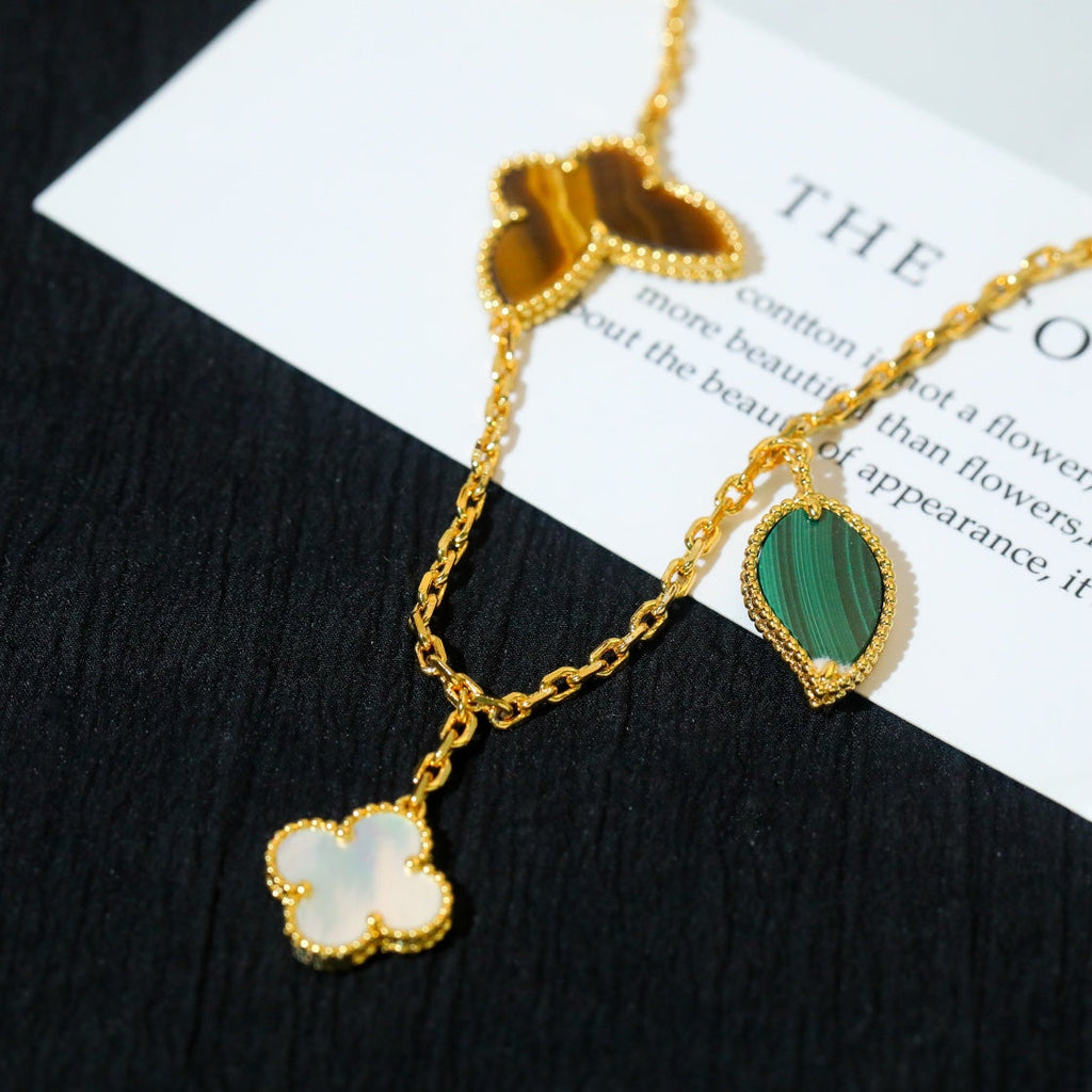 ¡®Timi¡¯LUCKY SPRING 5 MOTIF GOLD BRACELET
