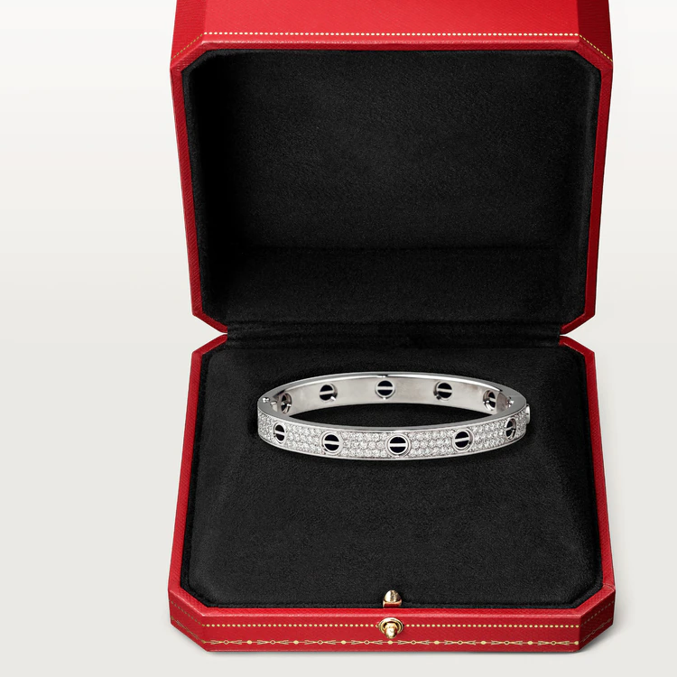 TimiLOVE BRACELET 6.1MM DIAMOND-PAVED CERAMIC