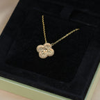 TimiCLOVER 15MM  BRONZING NECKLACE
