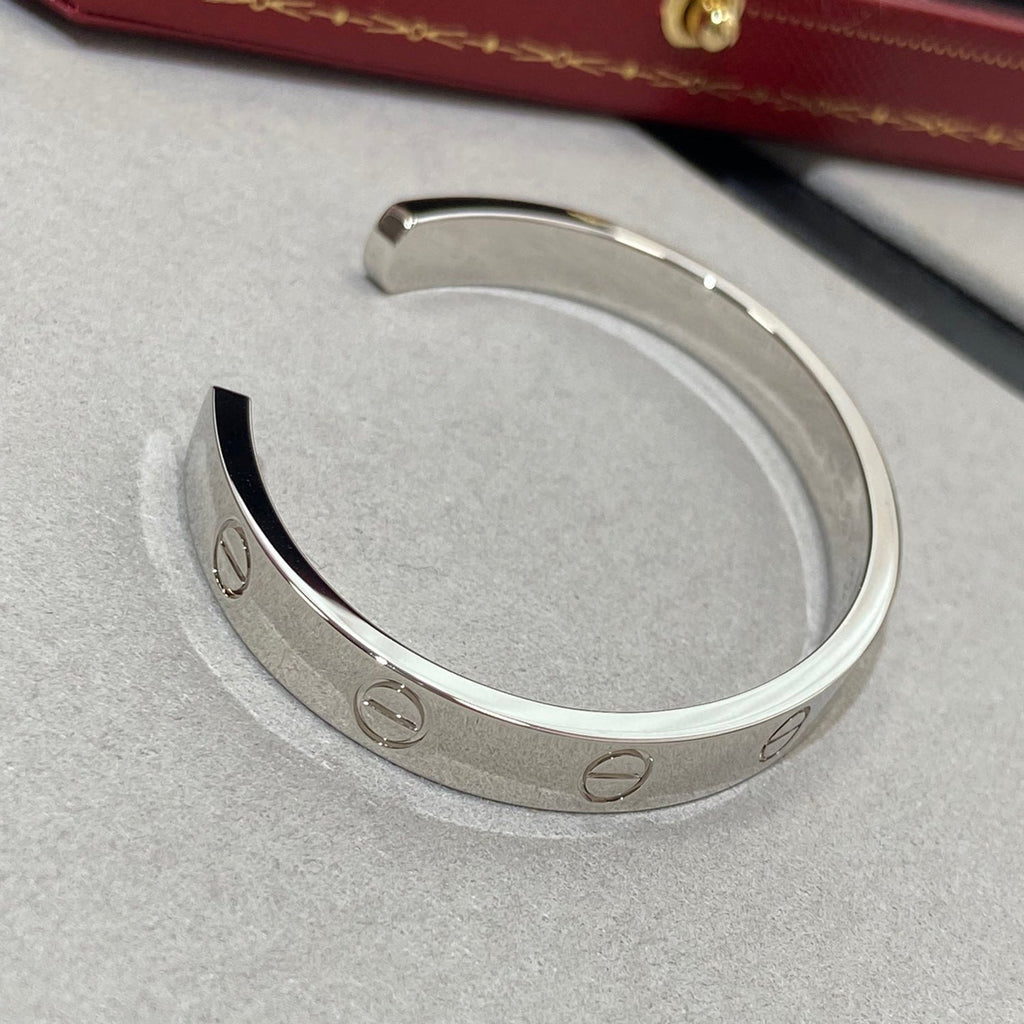 TimiLOVE BRACELET 6.1MM 1 DIAMOND OPEN CUFF