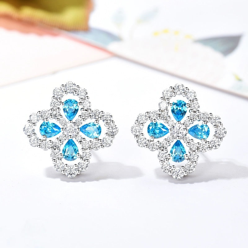 TimiLOOP EARRINGS FULL MOTIF DIAMOND 16MM