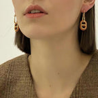 TimiHM O'MAILLON GOLD EARRINGS
