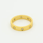 TimiLOVE RING 3.6MM 8 DIAMONDS