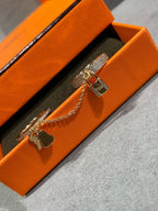 TimiHM KELLY CLOCHETTE DOUBLE RING IN  WITH DIAMONDS