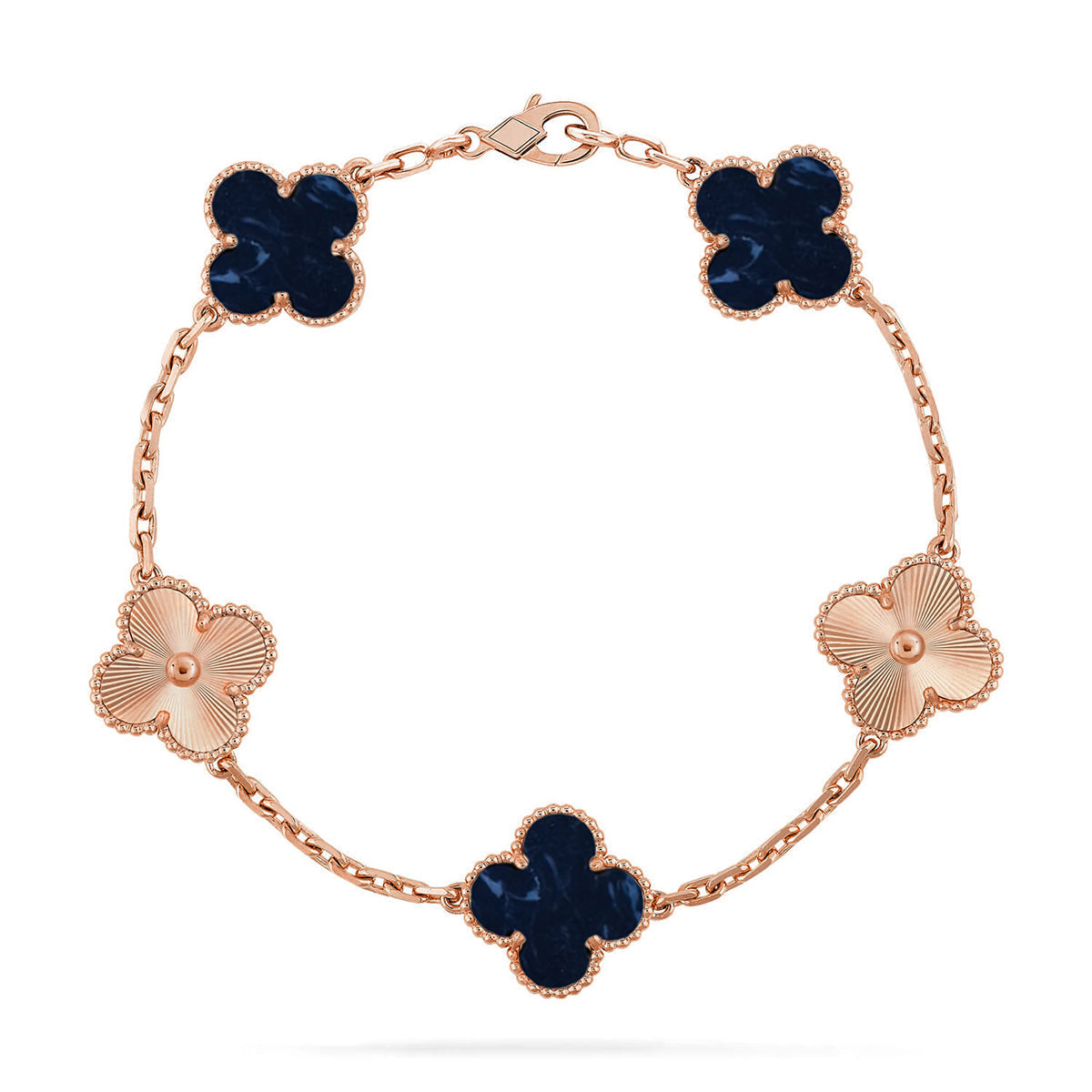 [Timi]New CLOVER 5 MOTIF PIETERSITE BRACELET COLLECTION