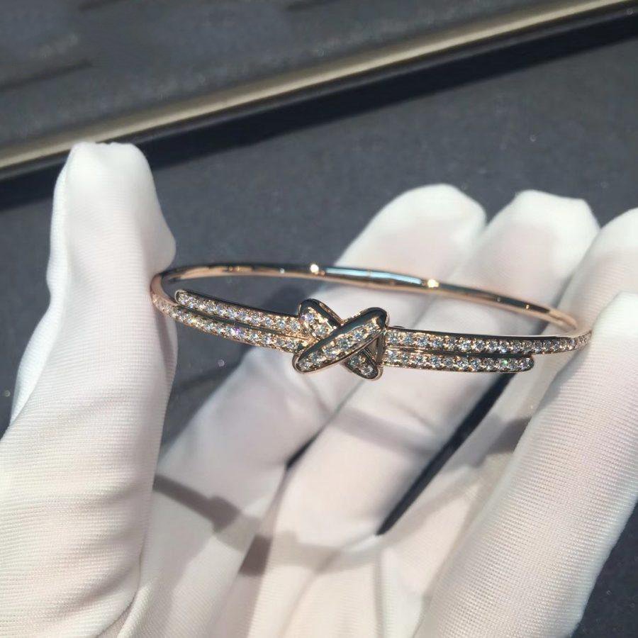 TimiJEUX DE BRACELET DIAMONDS PINK GOLD