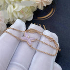 TimiJEUX BRACELET PINK MOP PINK GOLD 1 DIAMOND