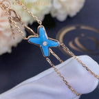 TimiJEUX BRACELET TURQUOISE PINK GOLD 1 DIAMOND