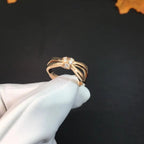TimiLIENS RING PINK GOLD DIAMOND
