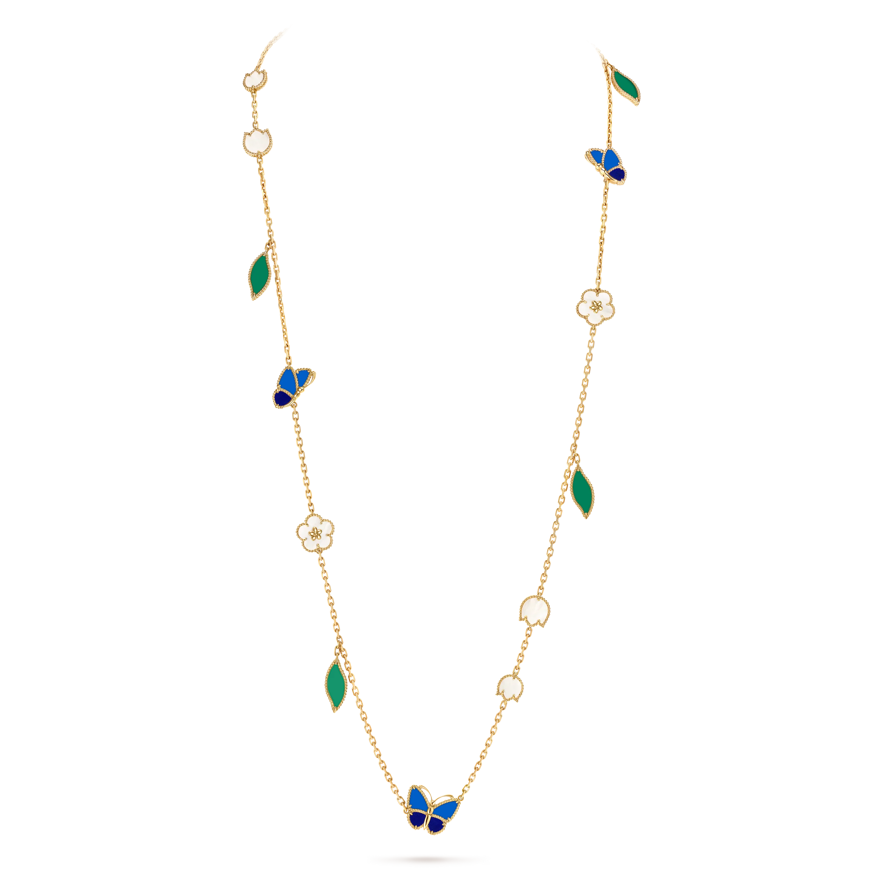[Timi ] 26 NEW CLOVER 15 MOTIFS LUCKY NECKLACE