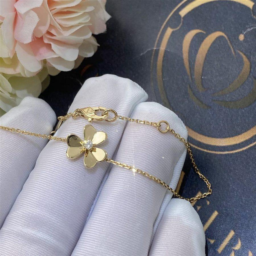 ¡®Timi¡¯FRIVOLE GOLD FLOWER BRACELET