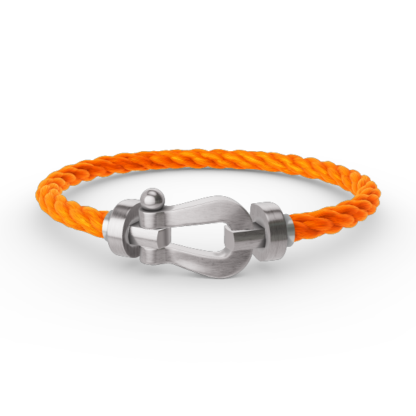 TimiFORCE LARGE HORSESHOE NO DIAMOND BRACELET SILVER